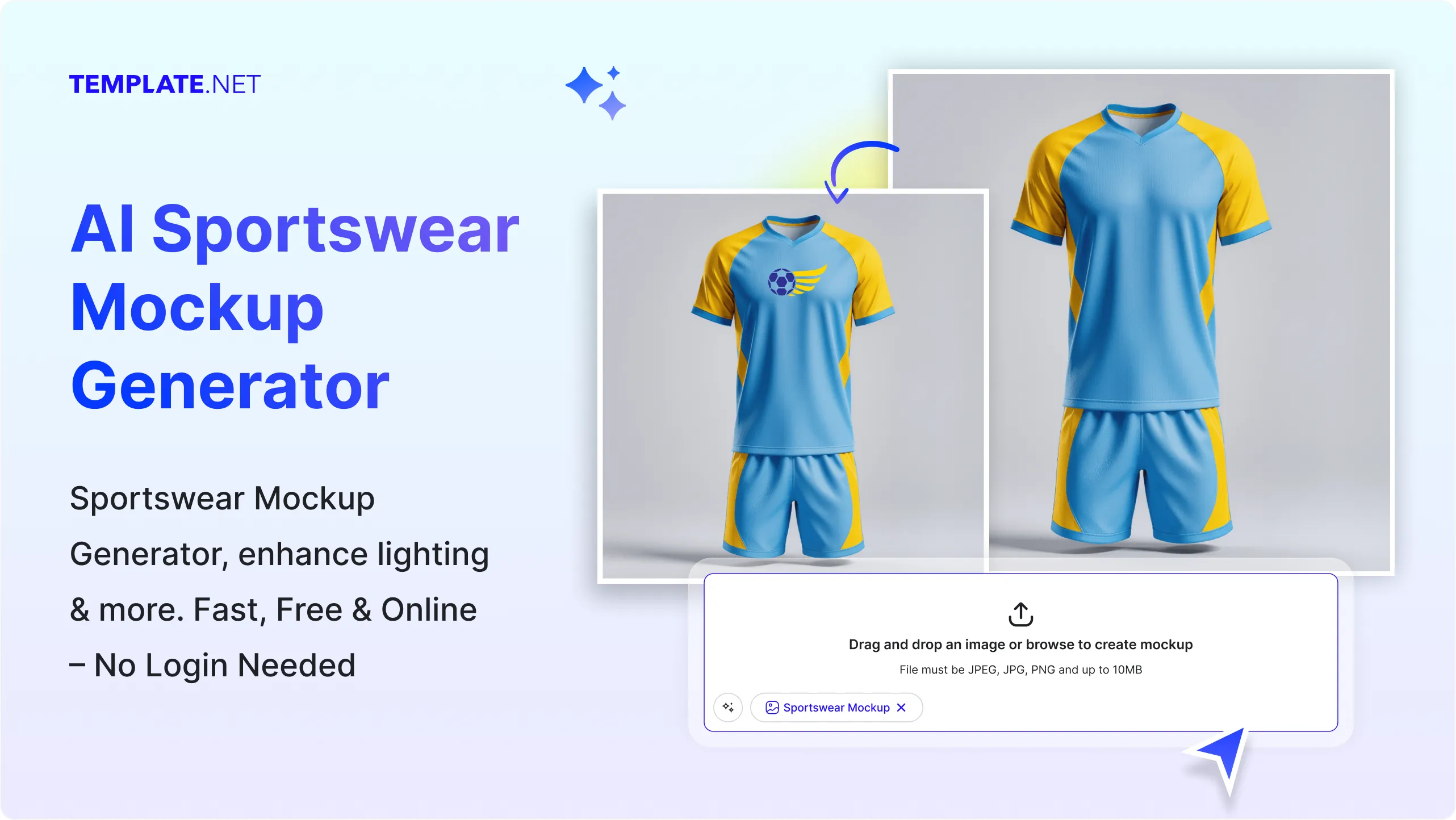 Free AI Sportswear Mockup Generator, Free AI Sportswear Mockup Maker Online